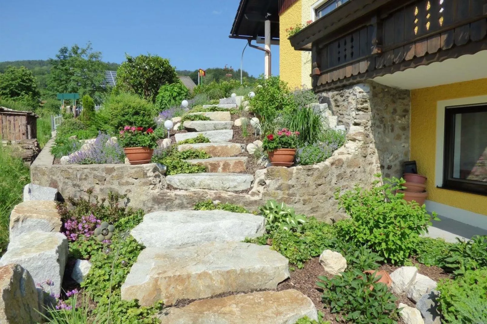 Landhaus Simon-Gardens summer