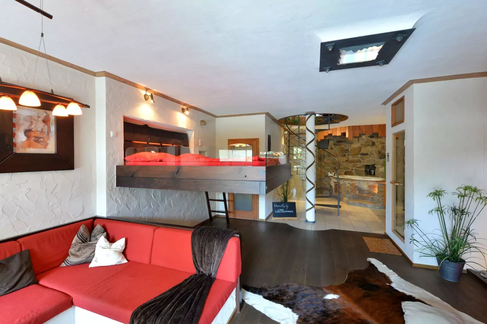 Holiday home with sauna in Viechtach-Bedroom