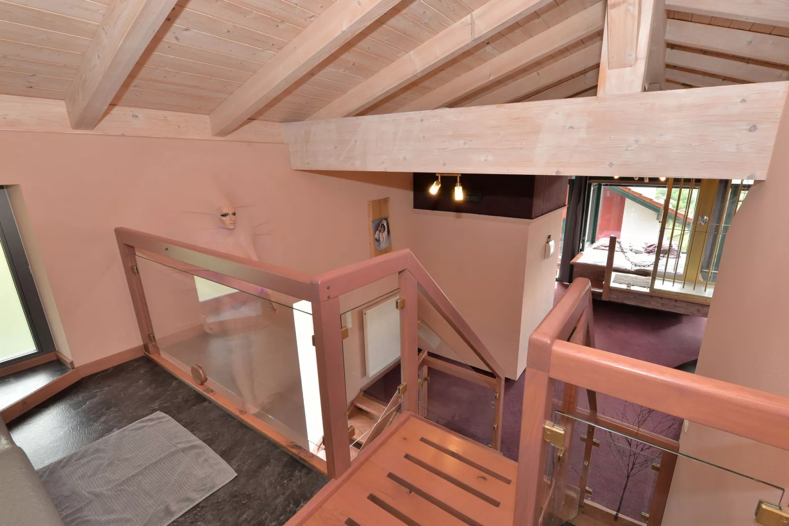 Holiday home with sauna in the Bavarian Forest-Landing