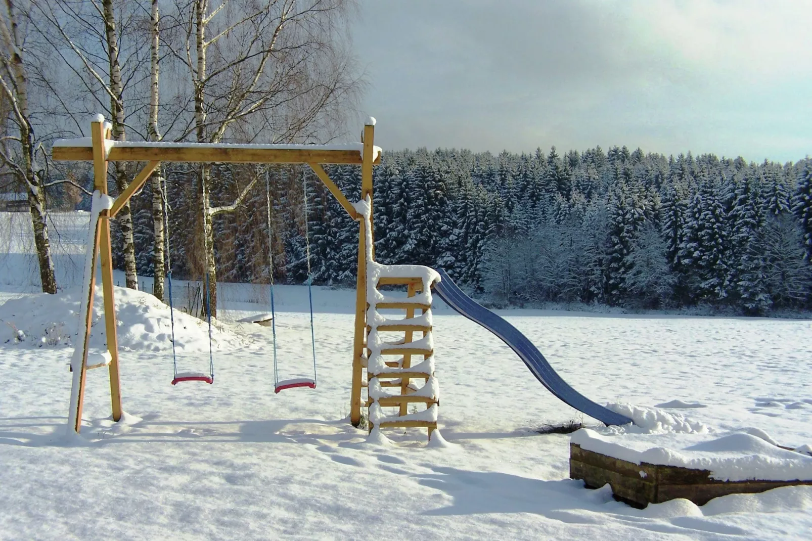 Ferienhaus Wiesing-Garden winter