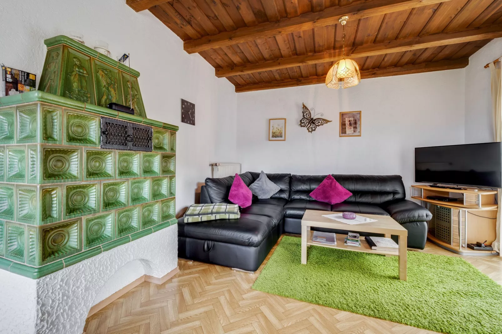 Gruber Ferienhaus-Wohnzimmer