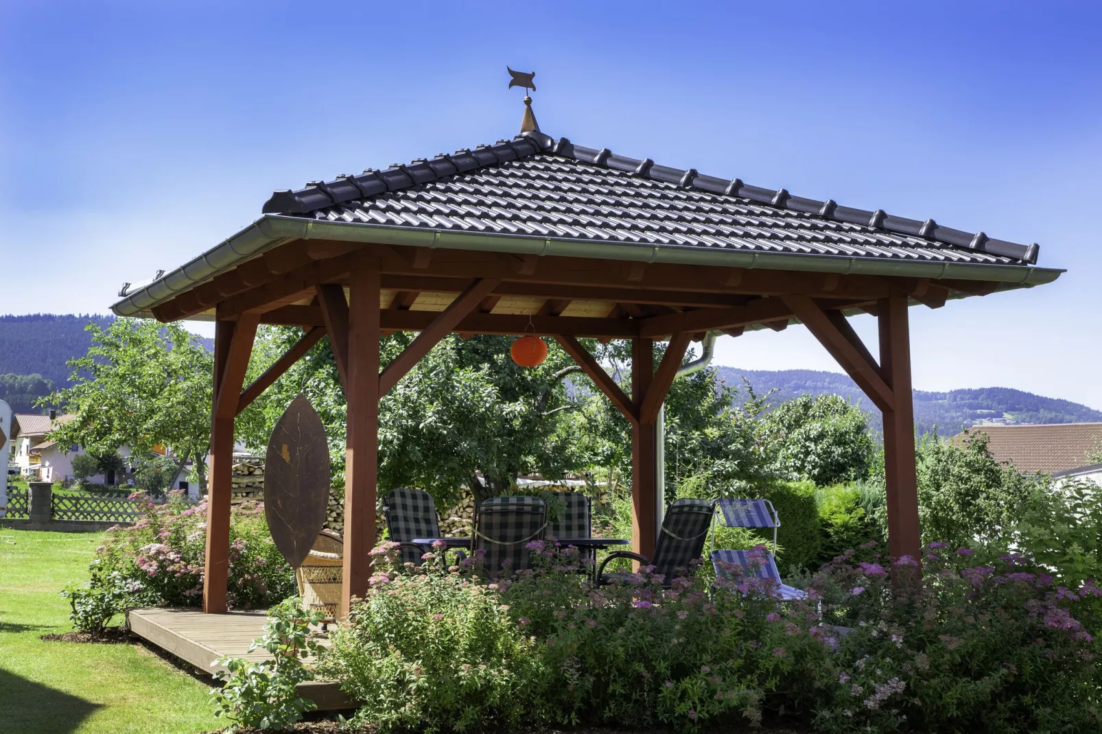 Bayerischer Wald-Jardins en été