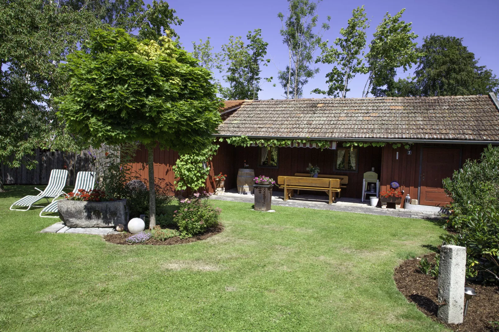 Bayerischer Wald-Jardins en été