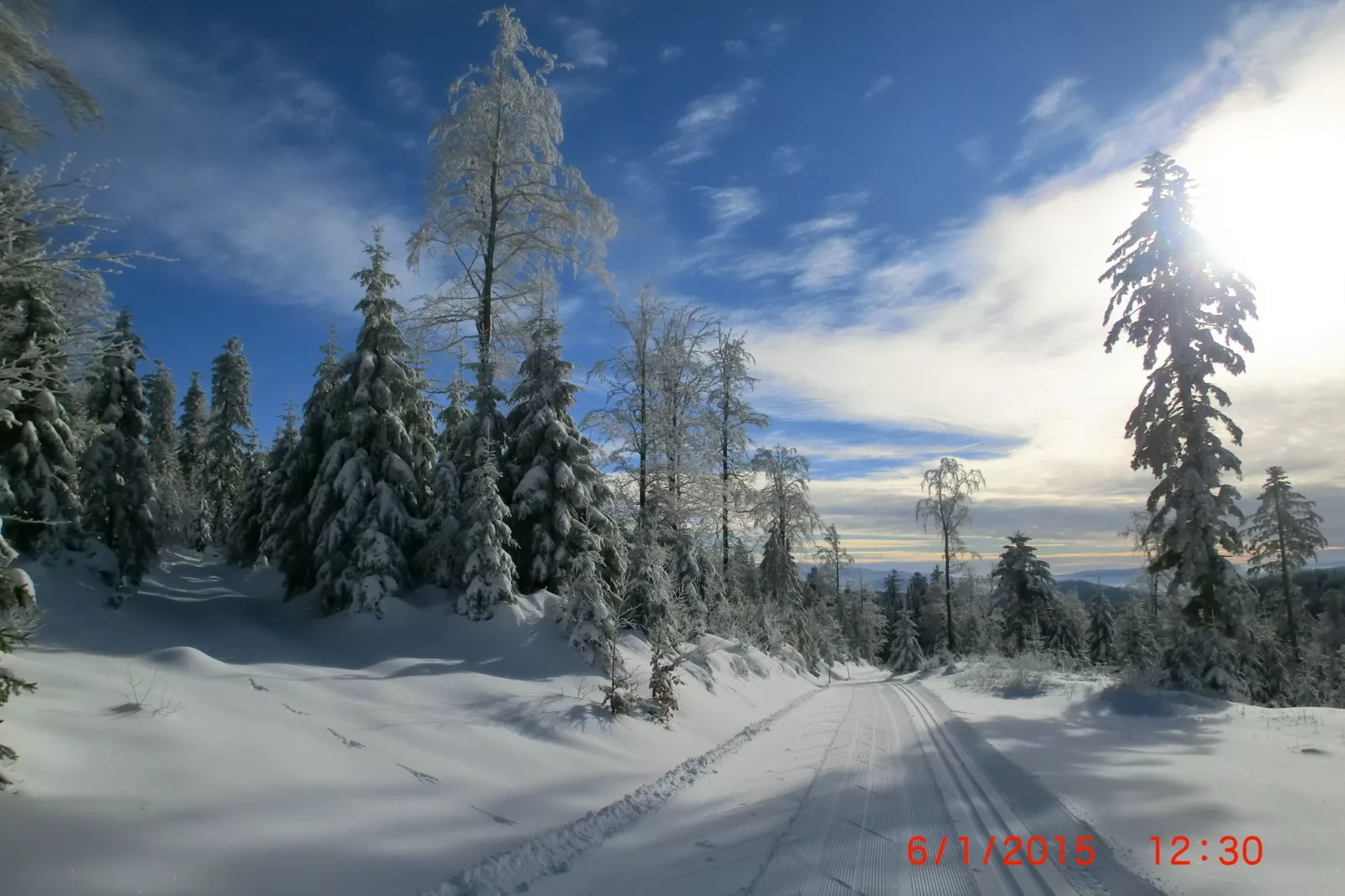 Bayerwald-Area winter 5km
