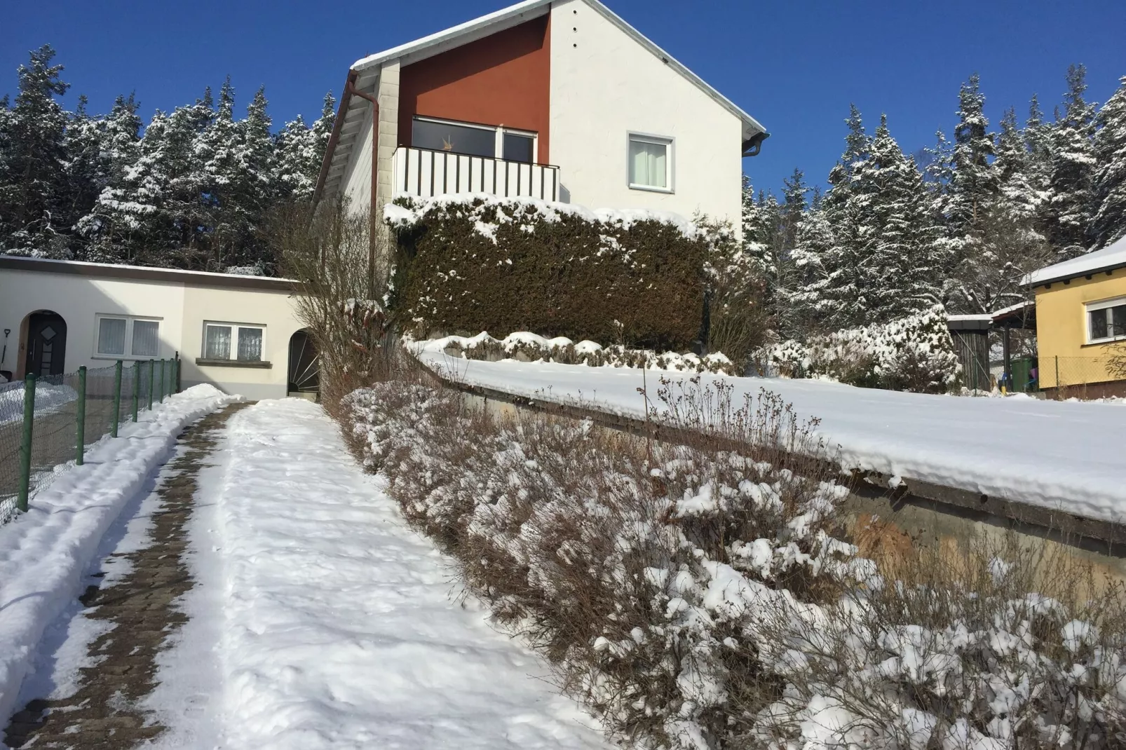 Ferienwohnung Baerenhöhle-Exterior winter