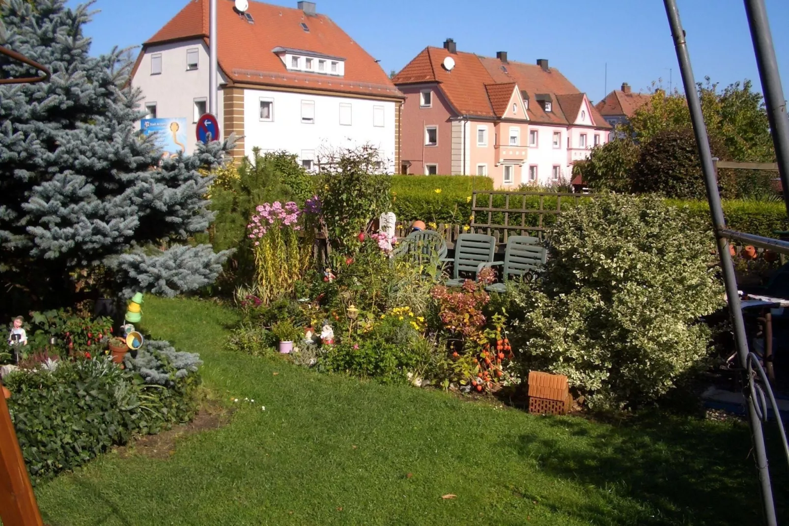 Ferienwohnung in Arzberg EG-View summer