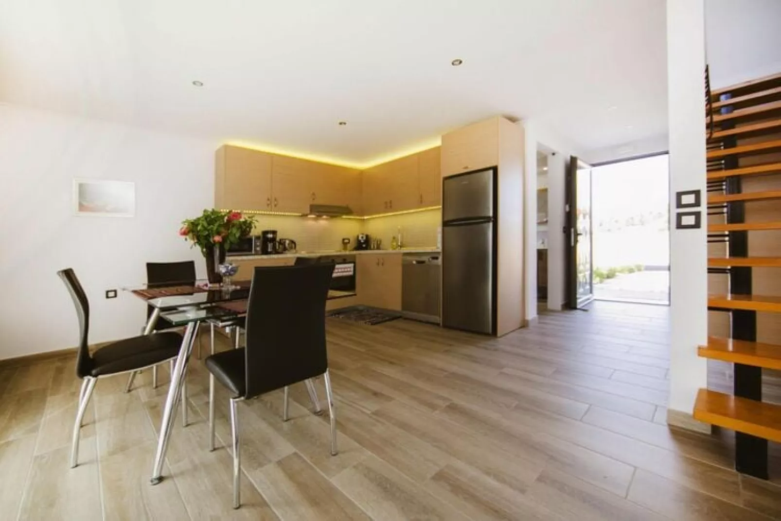 Semi-detached house, Lardos-1 separate bedroom-Cuisine