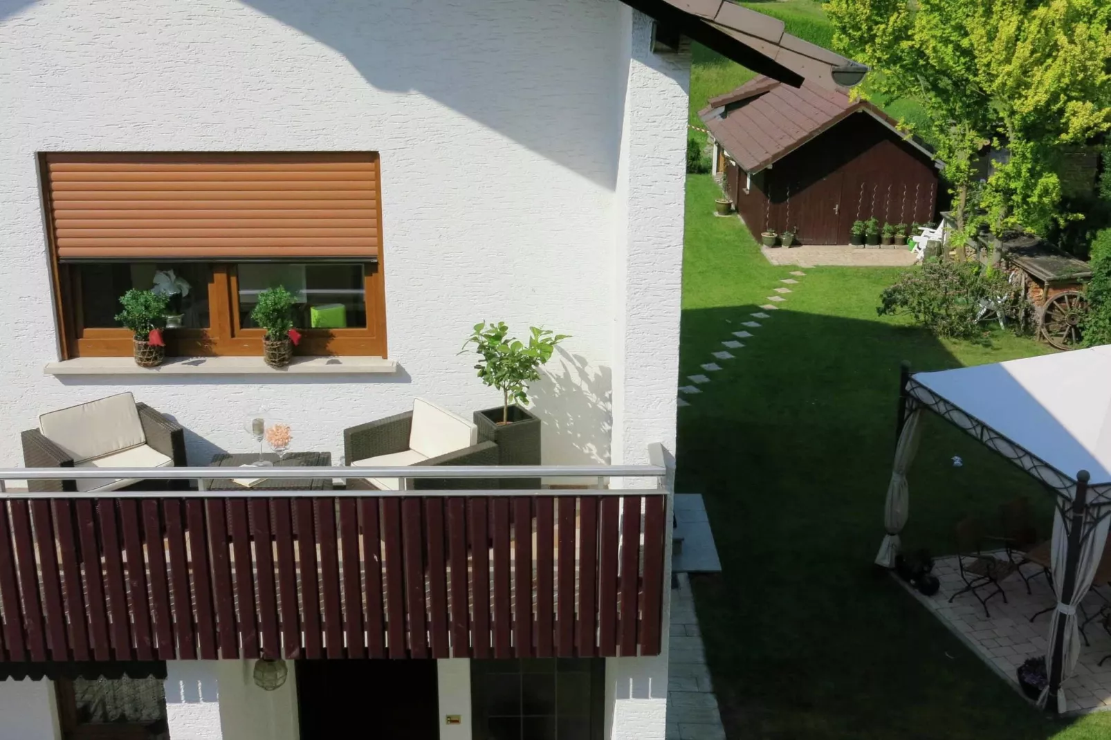 Burggrub-Balcon-terrasse