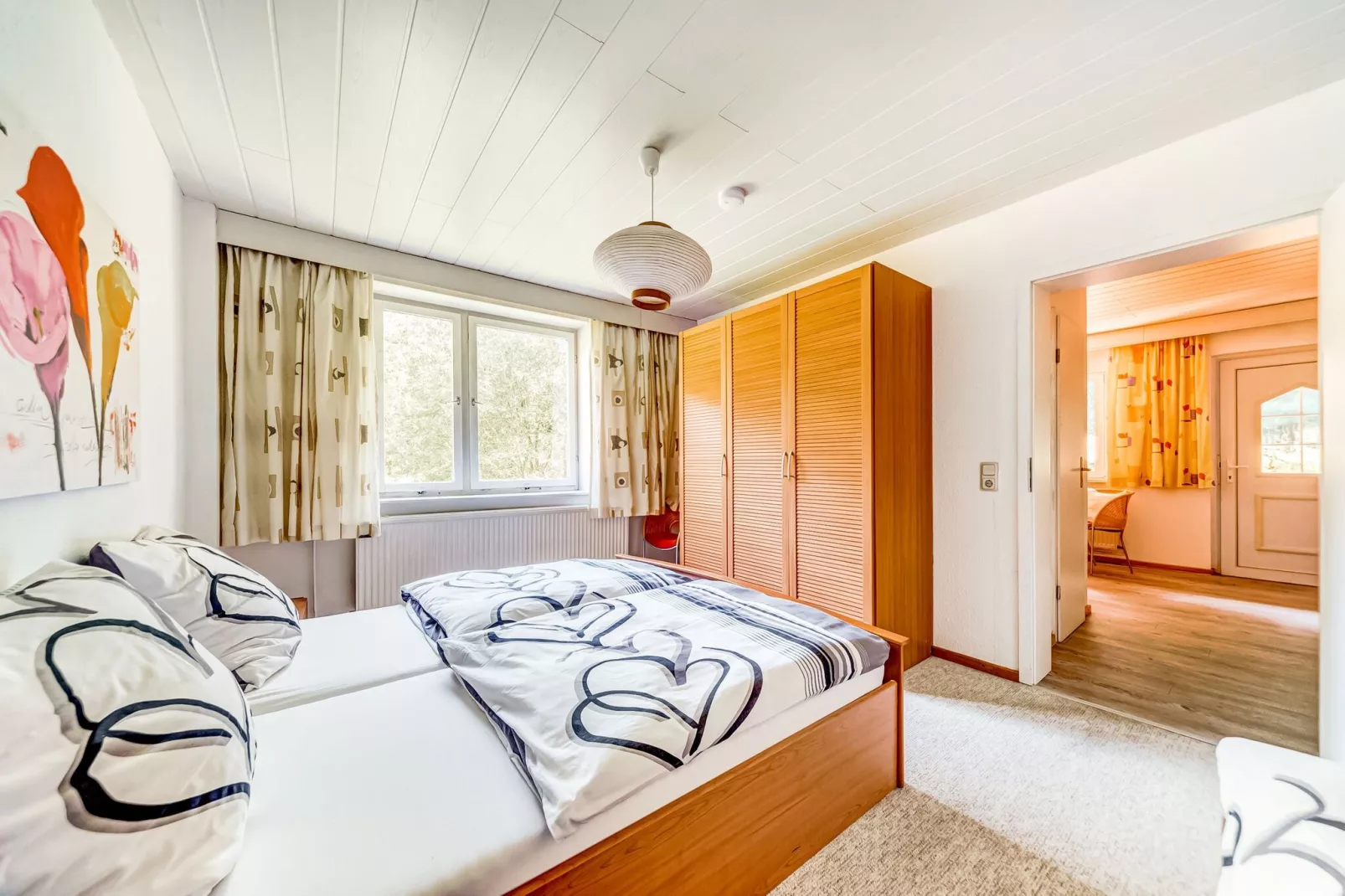 Waldblick-Schlafzimmer