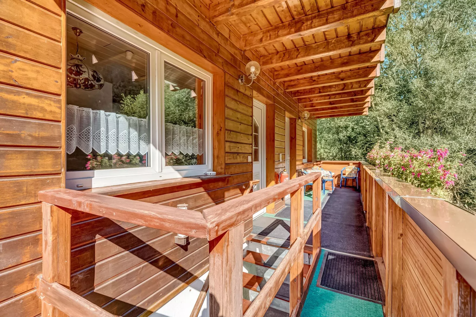 Waldblick-Terrasse/Balkon