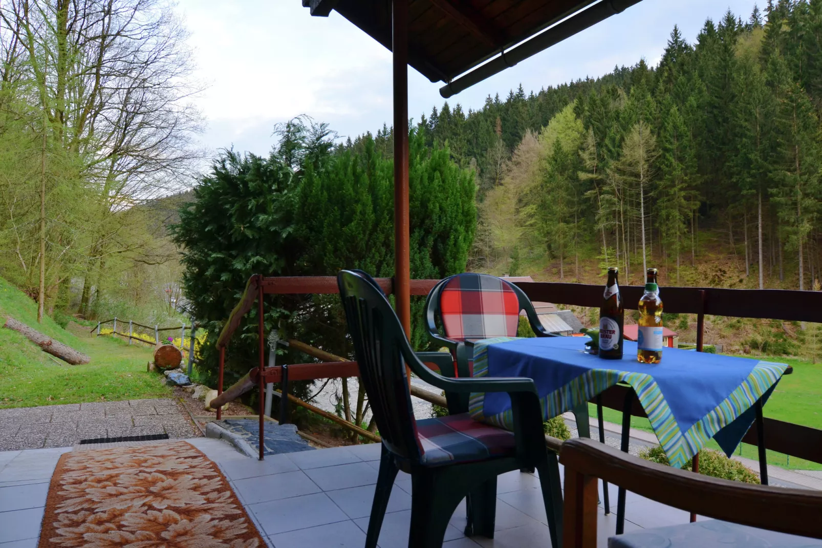 Knusperhäuschen-Terrace balcony