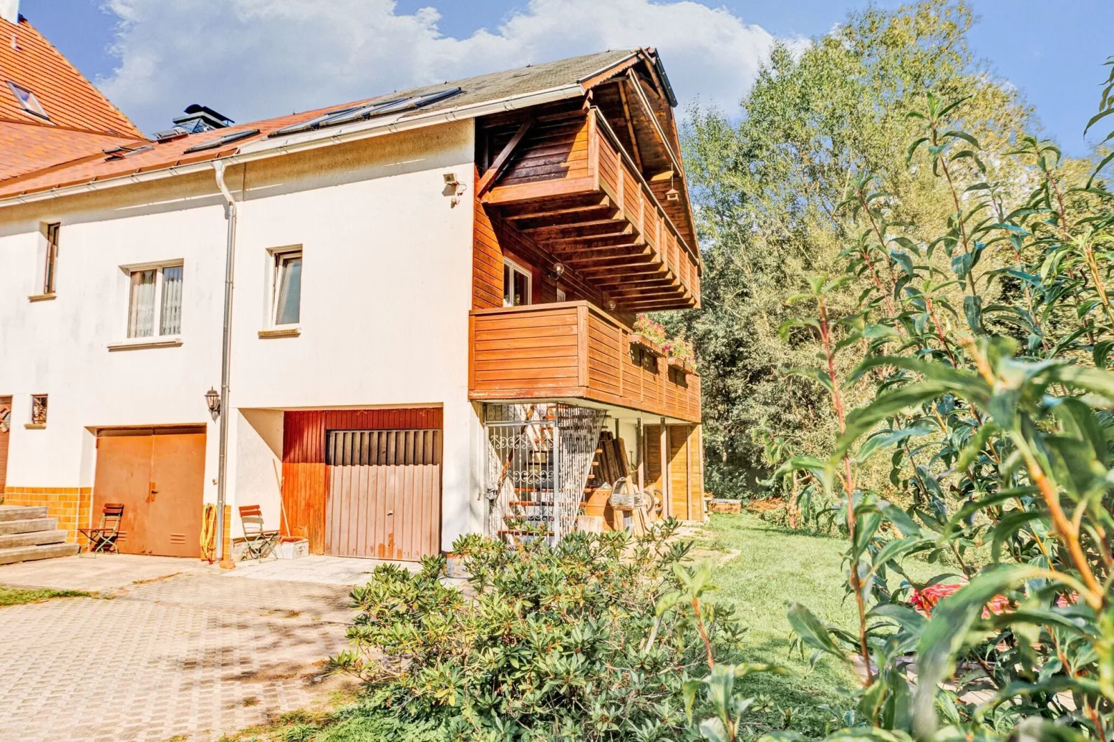 Waldblick-Exterior in summer