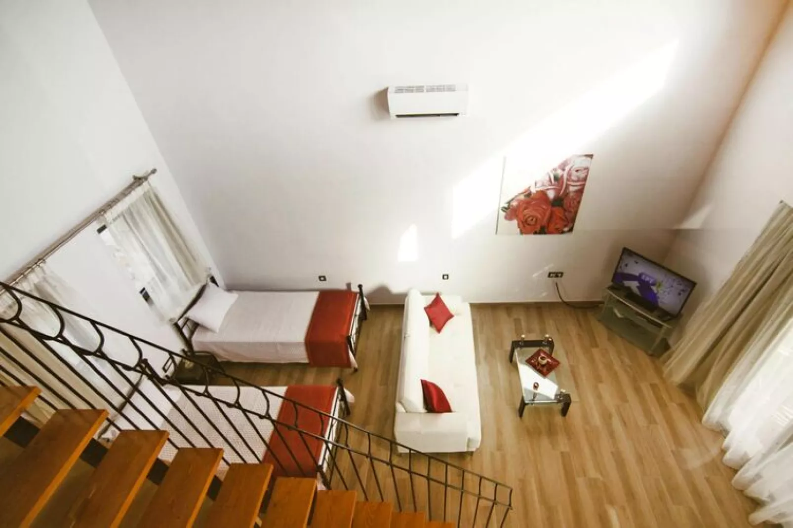 Semi-detached house, Lardos-1 separate bedroom-Chambre