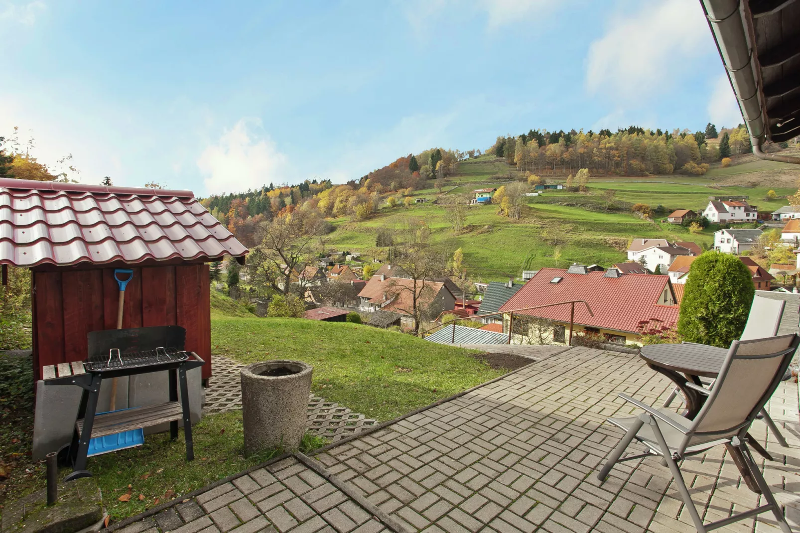 Am Steinberg-Terrassenbalkon
