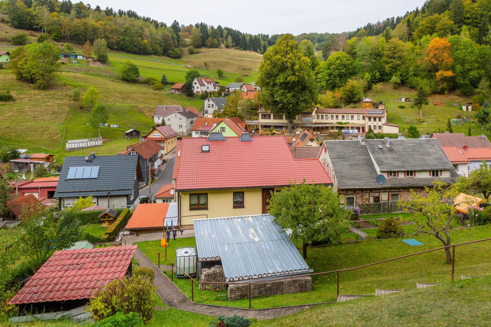 Am Steinberg-Gebiete Sommer 1 km