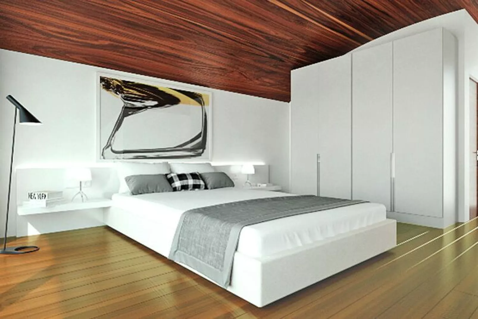 Semi-detached house, Lardos-1 separate bedroom-Chambre