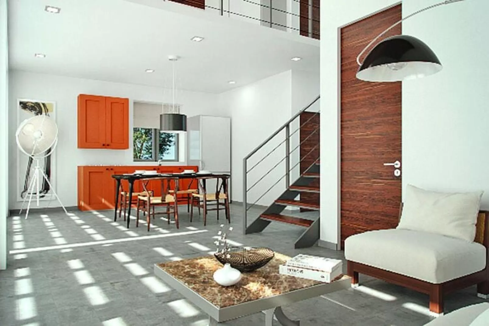 Semi-detached house, Lardos-1 separate bedroom