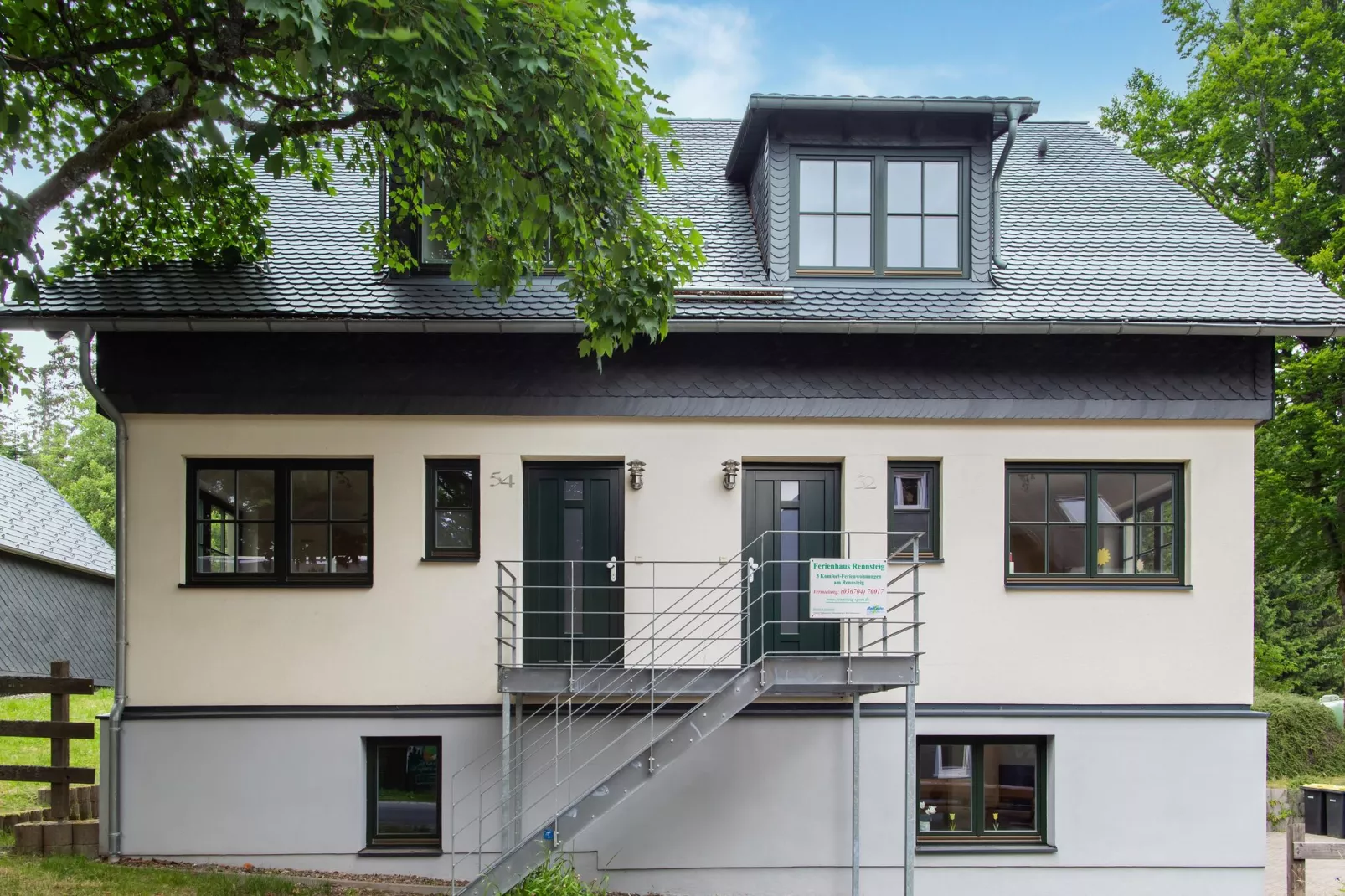 Am Rennsteig-Exterior in summer