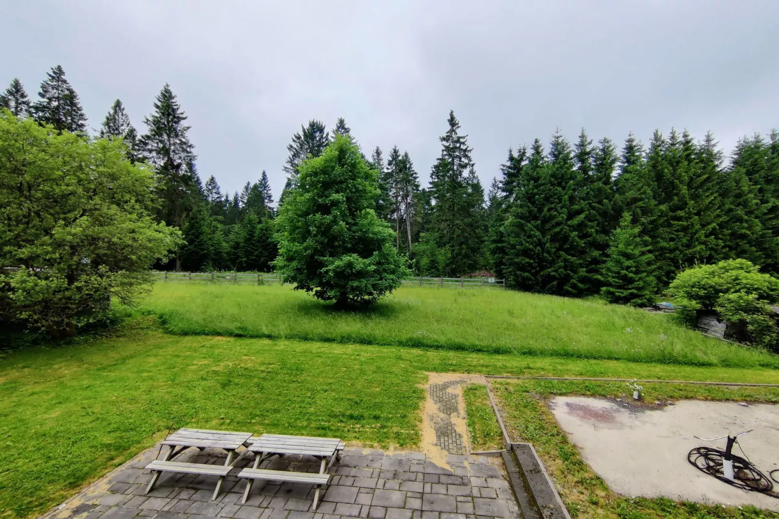 Am Rennsteig-Terrace balcony