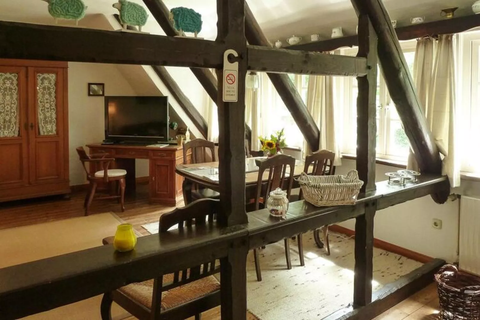 Familienhütte 2 Erw  2 Kinder-Wohnzimmer