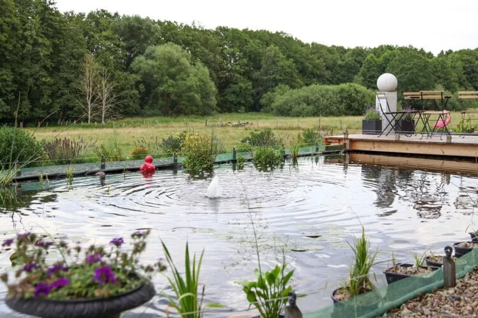 Im Eichengrund 4 Personen-Vue sur l'eau
