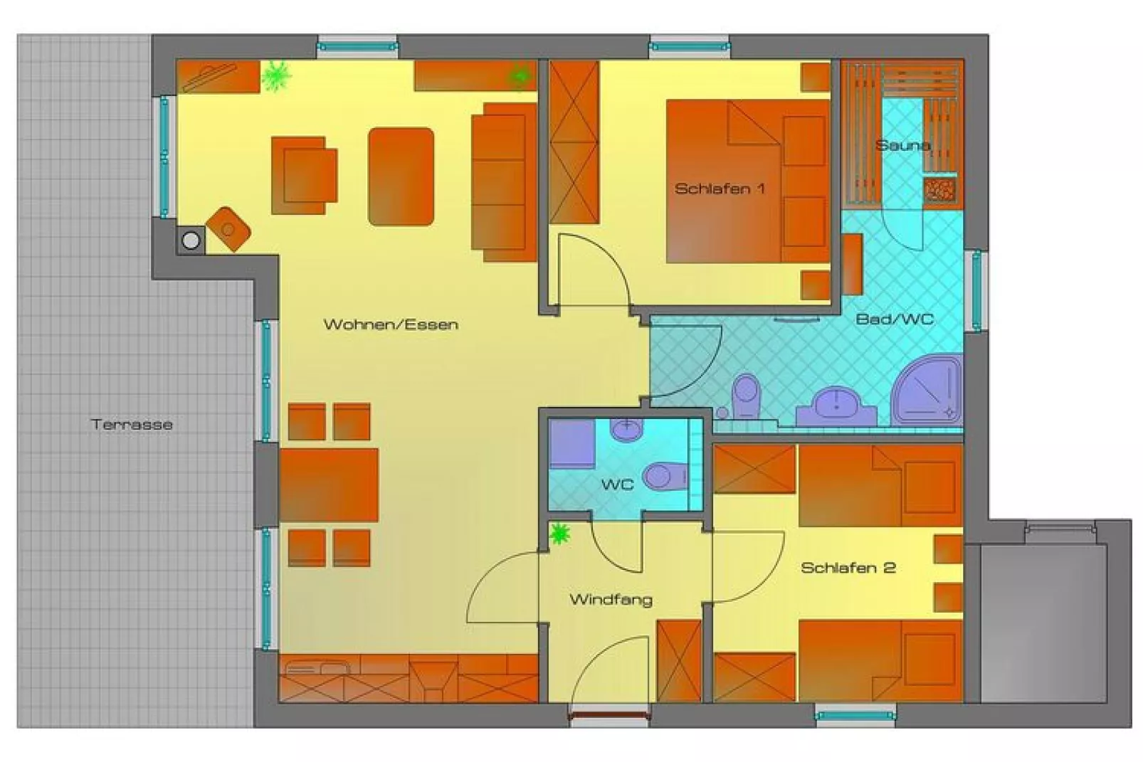 FH Seeschwalbe-Floor plan