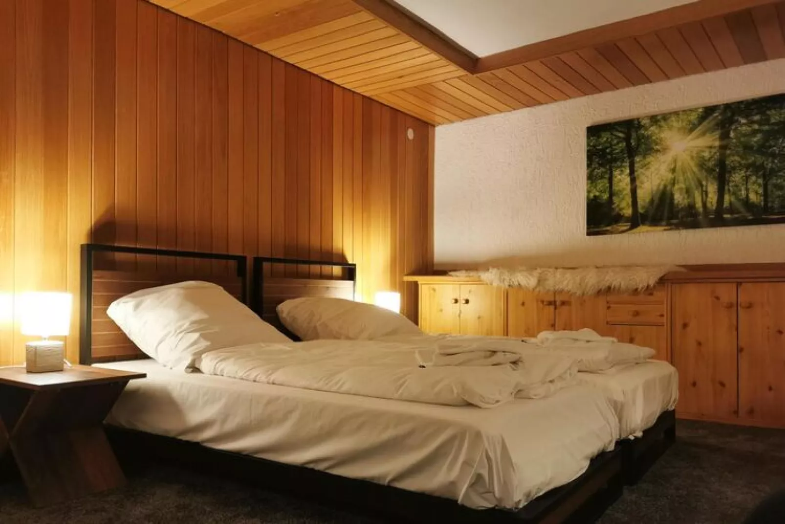 Kombination Bärenhütte  Hirschblick 10 Erw 2 Kinder-Bedroom
