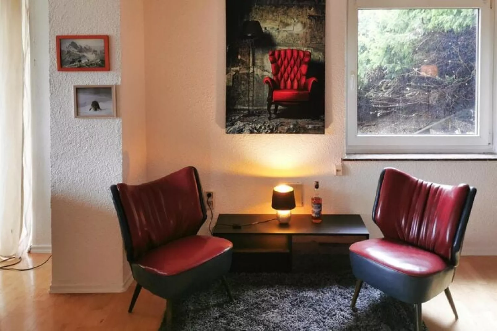 Kombination Bärenhütte  Hirschblick 10 Erw 2 Kinder-Living room