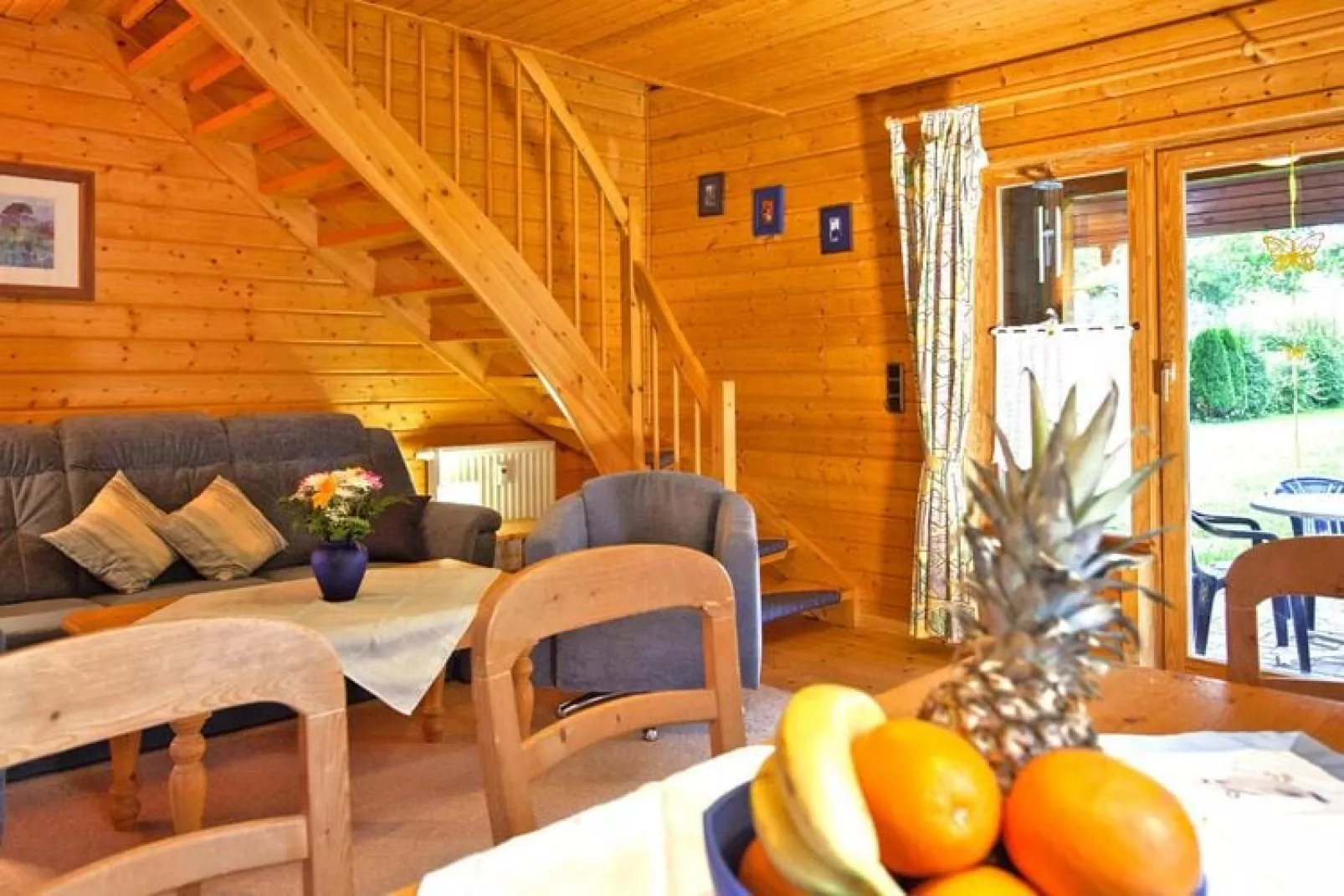 Naturerlebnisdorf Blauvogel - Doppelhaus ca 66qm Typ A-Living room