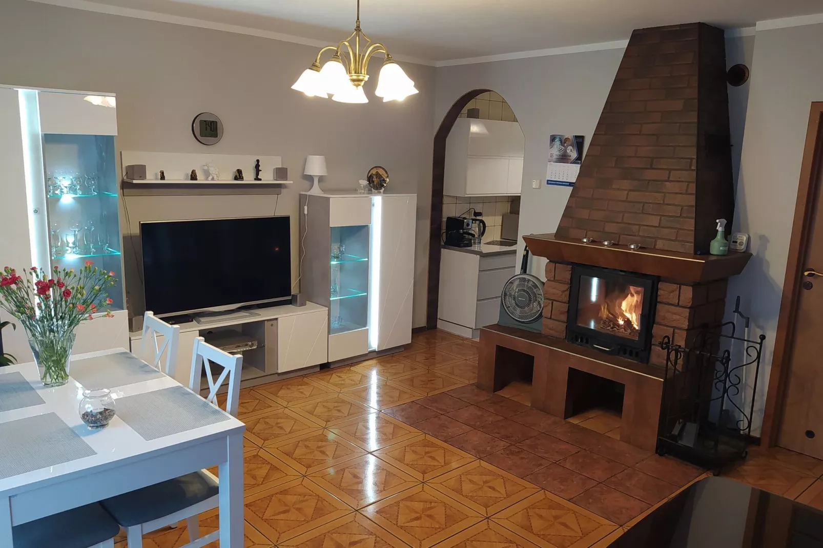 Holiday home Morzyczyn Ferienhaus 4 Personen-Wohnzimmer
