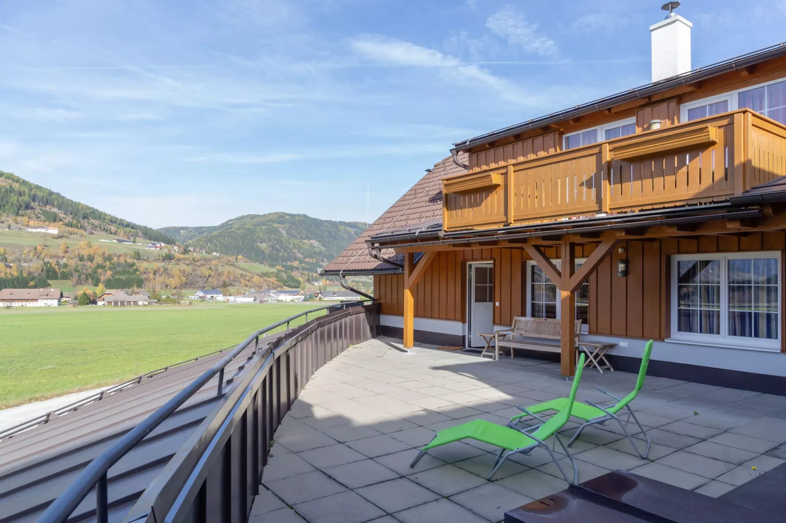 Panorama St Margarethen-Terrassenbalkon