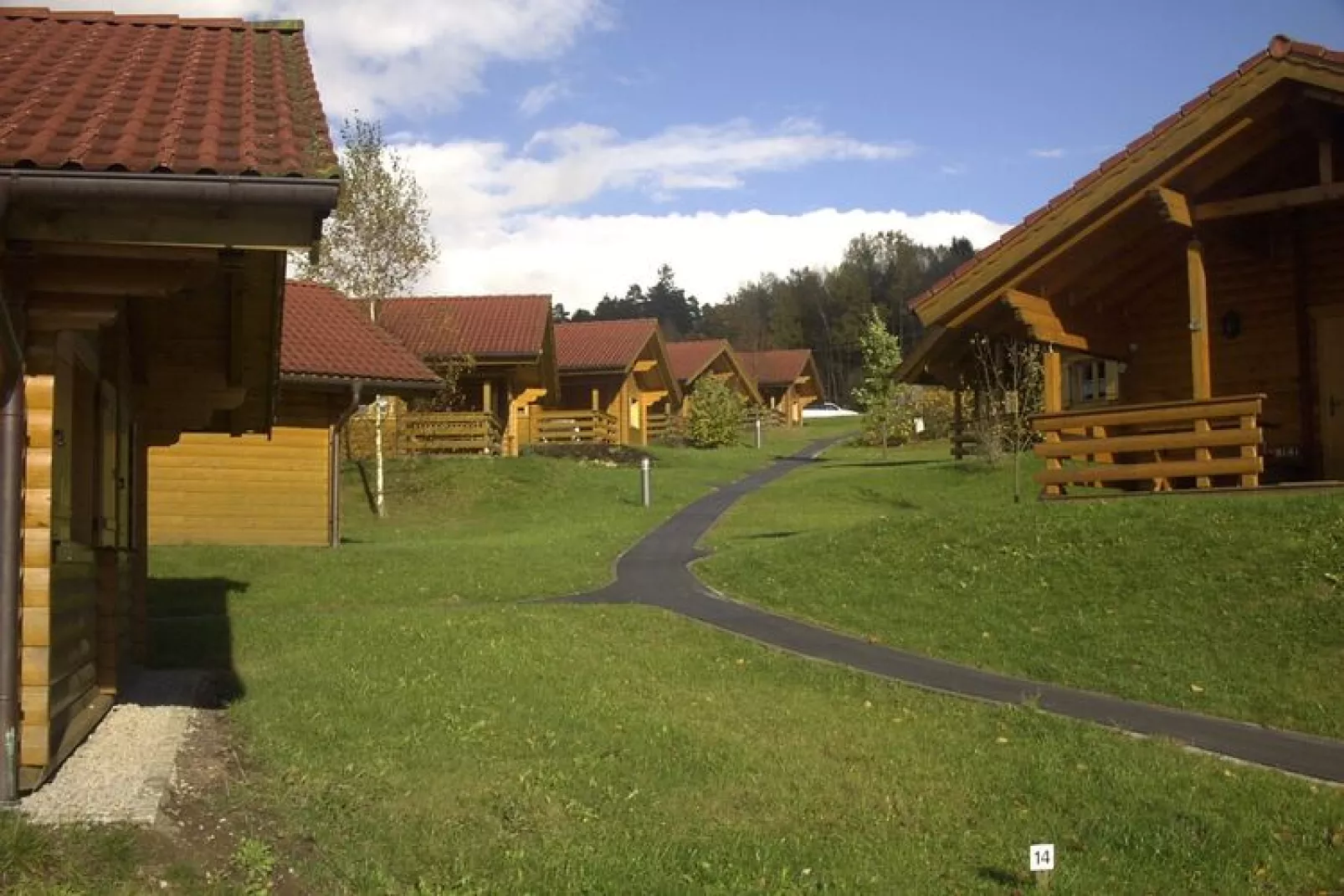 Blockhaus Stamsried-Typ A-Exterior summer
