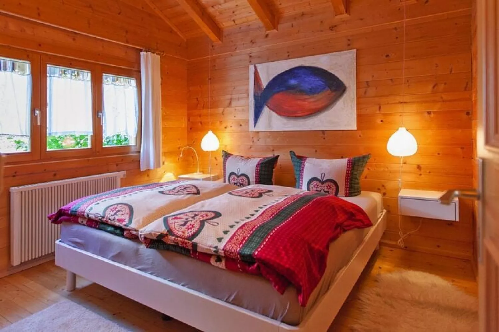 Blockhaus Stamsried-Typ A-Bedroom