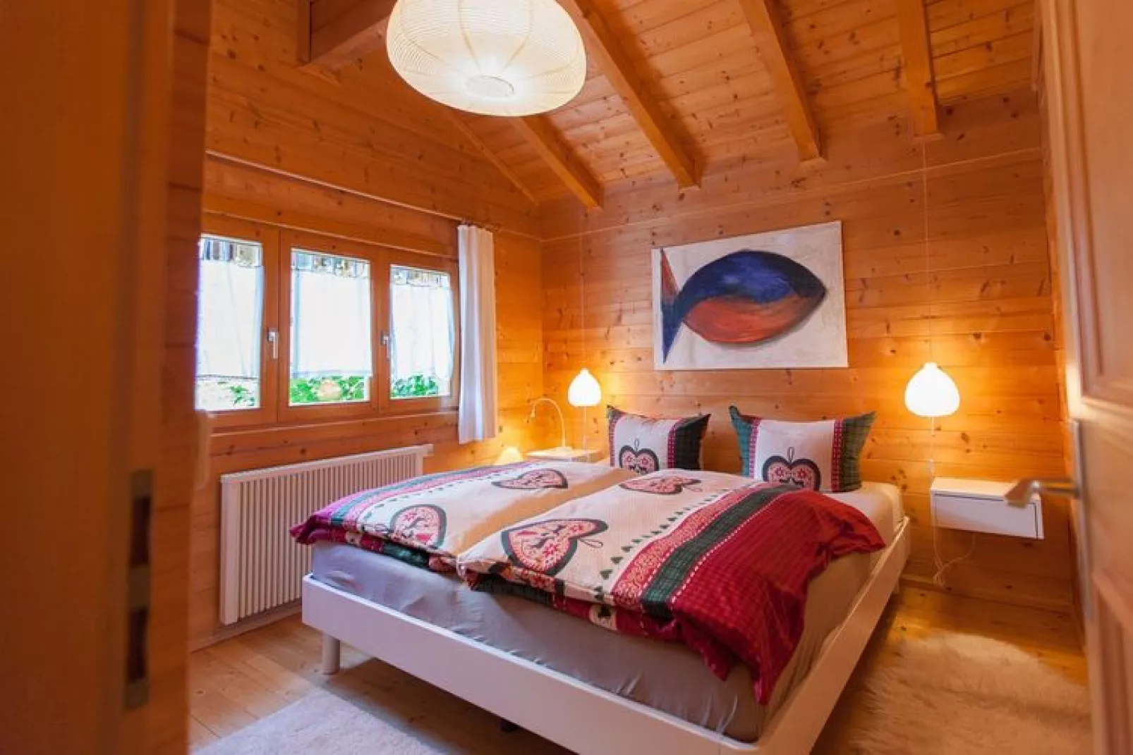 Blockhaus Stamsried-Typ A-Bedroom