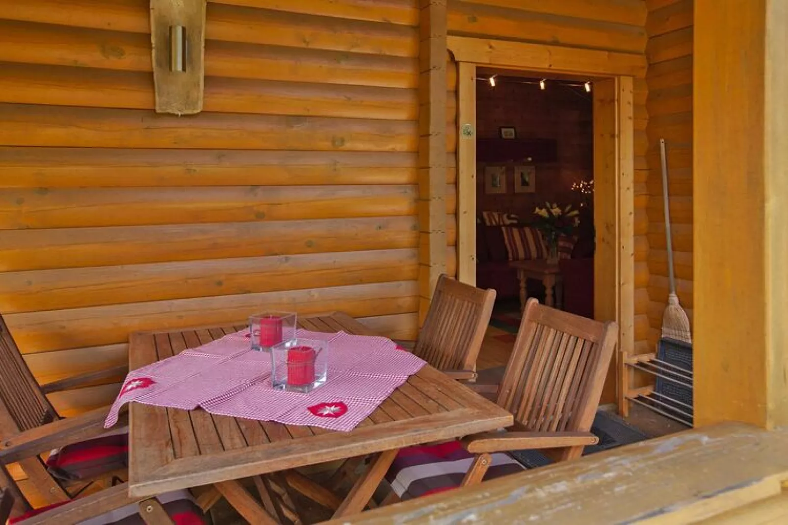 Blockhaus Stamsried-Typ A-Terrace balcony