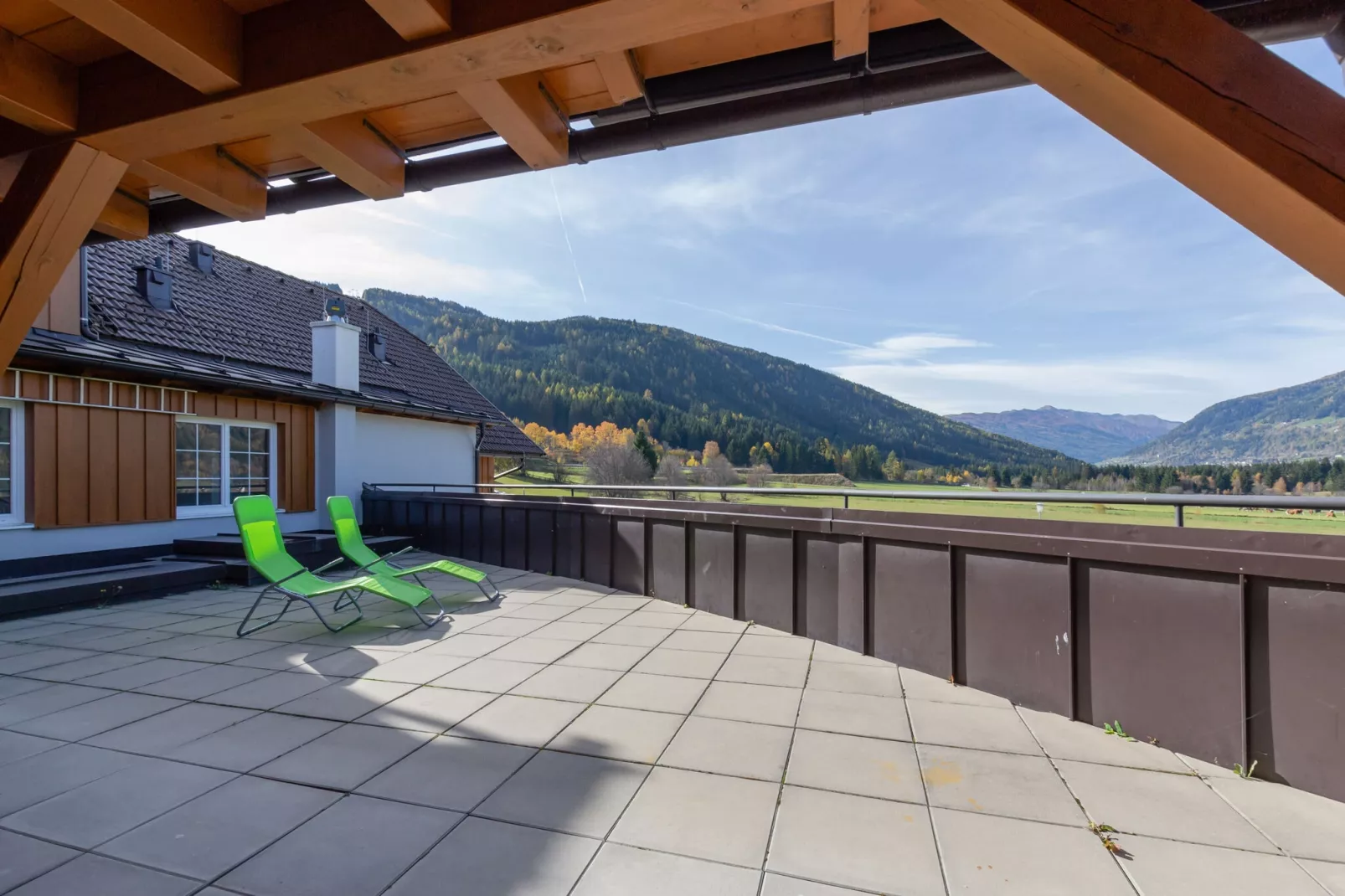 Panorama St Margarethen-Terrassenbalkon