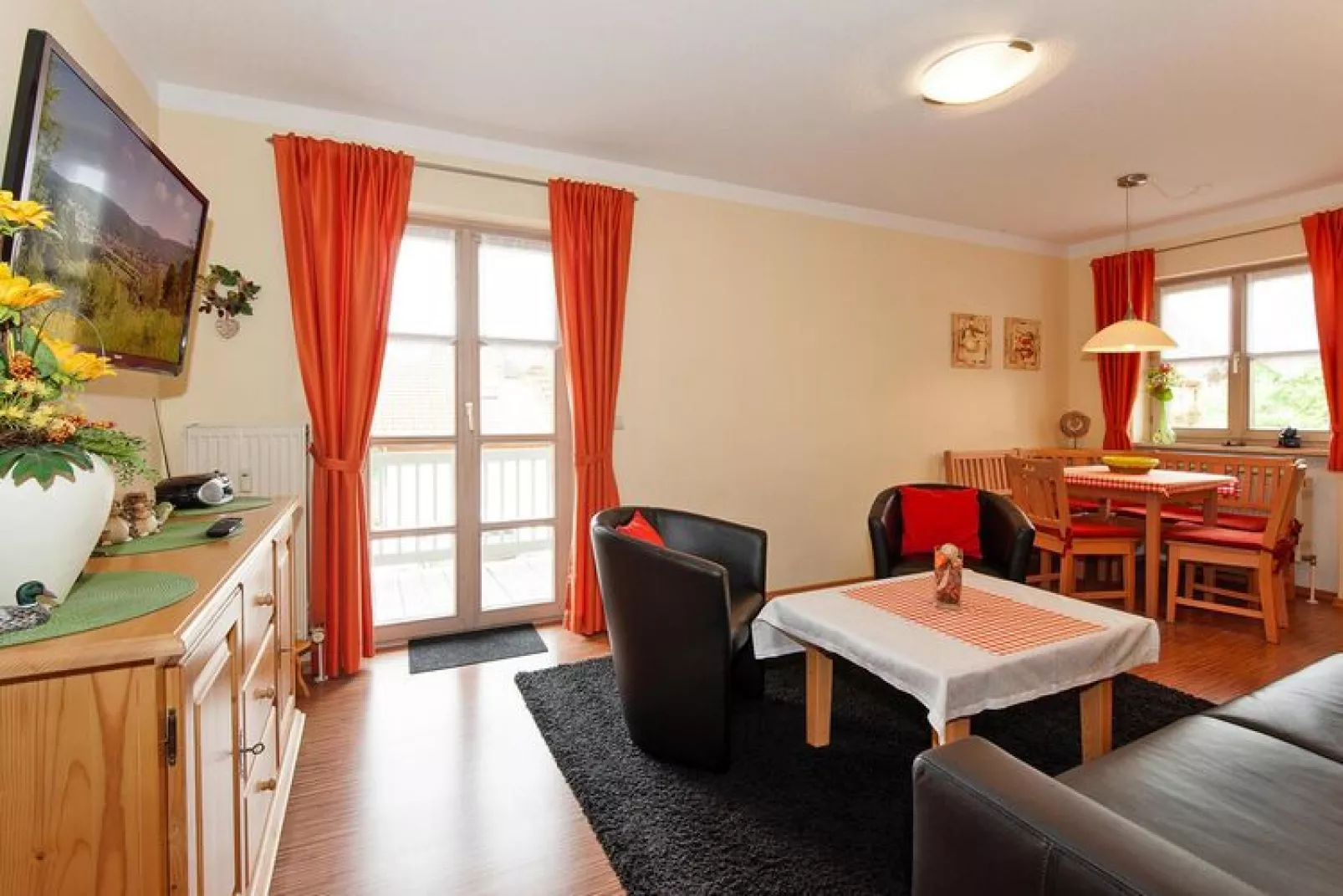 Bodenmais-1-2 Personen 50 qm-Living room