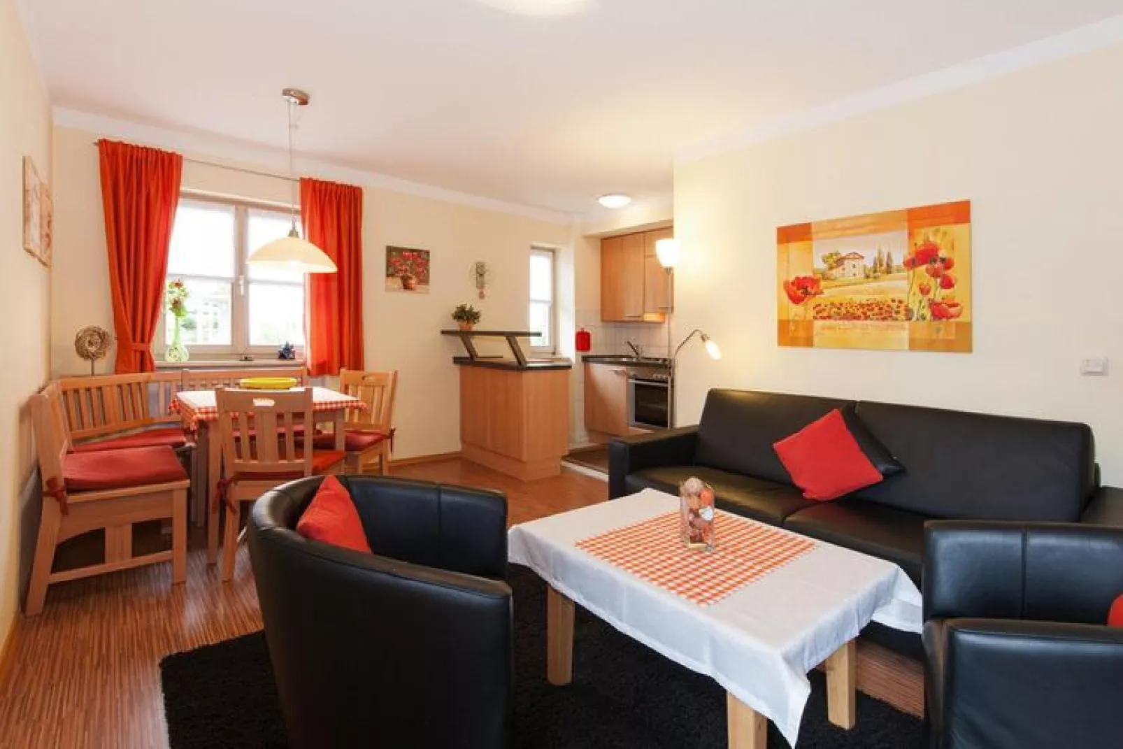 Bodenmais-1-2 Personen 60 qm-Living room