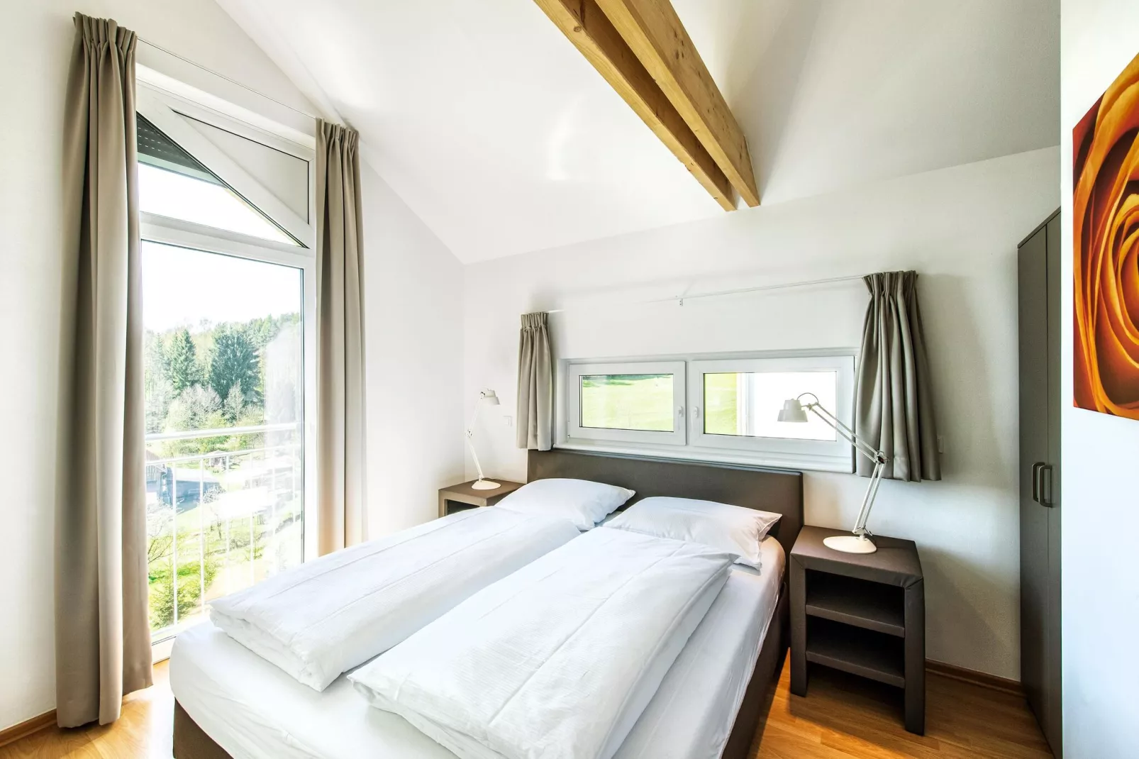 Feriendorf an der Therme Obernsees-Bedroom