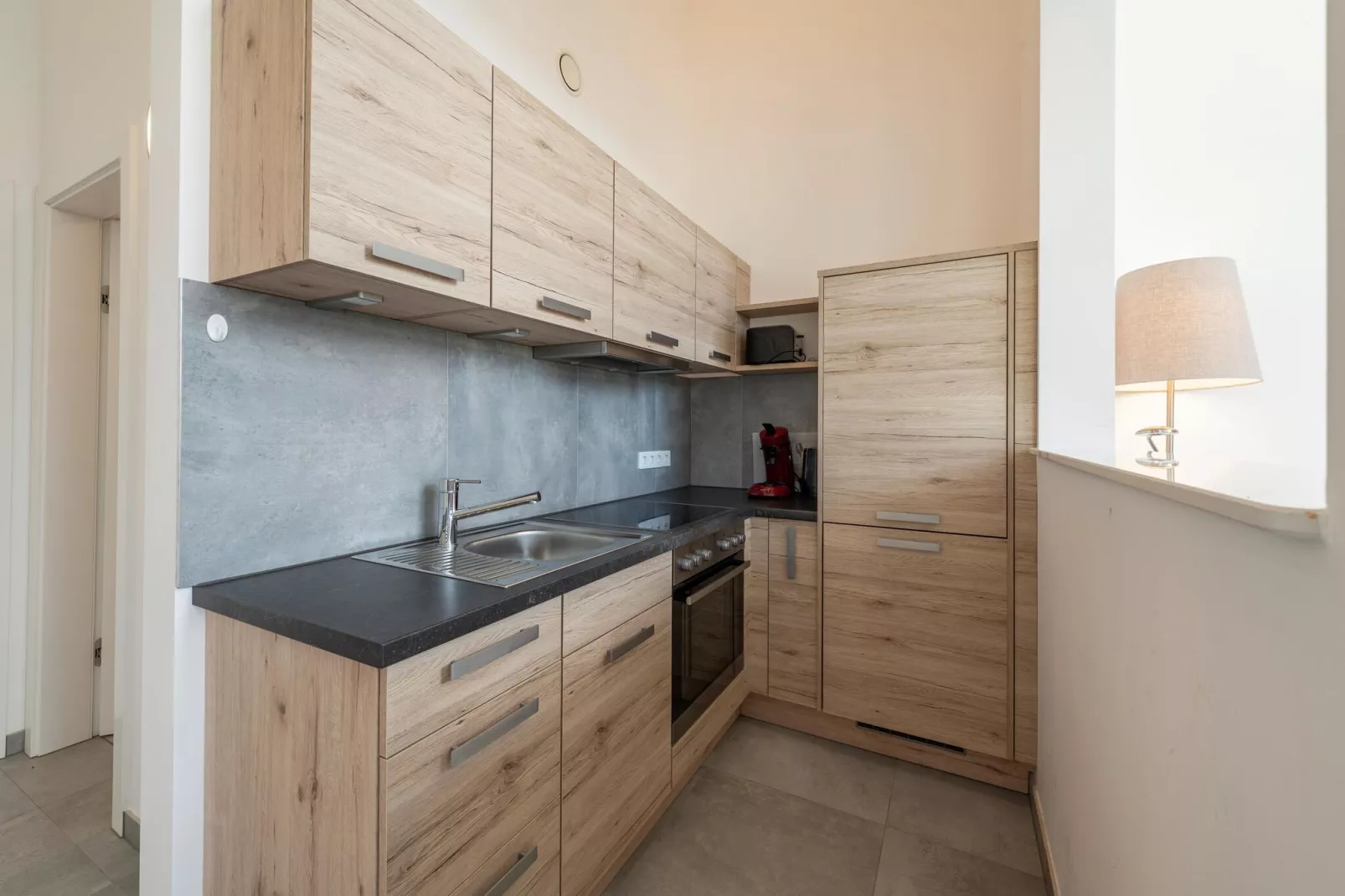Feriendorf an der Therme Obernsees-Kitchen