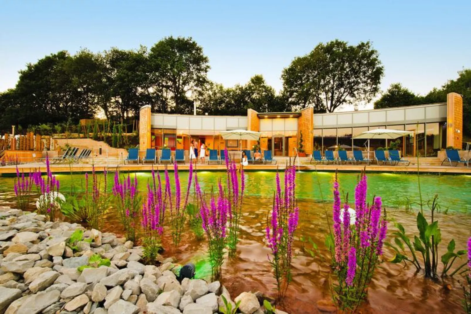 Feriendorf an der Therme Obernsees-Gardens summer