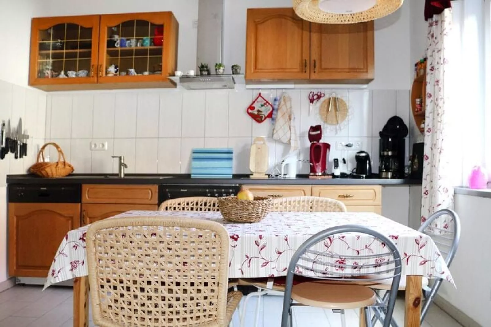 Ferienwohnung Hinter den sieben Bergen-Kitchen