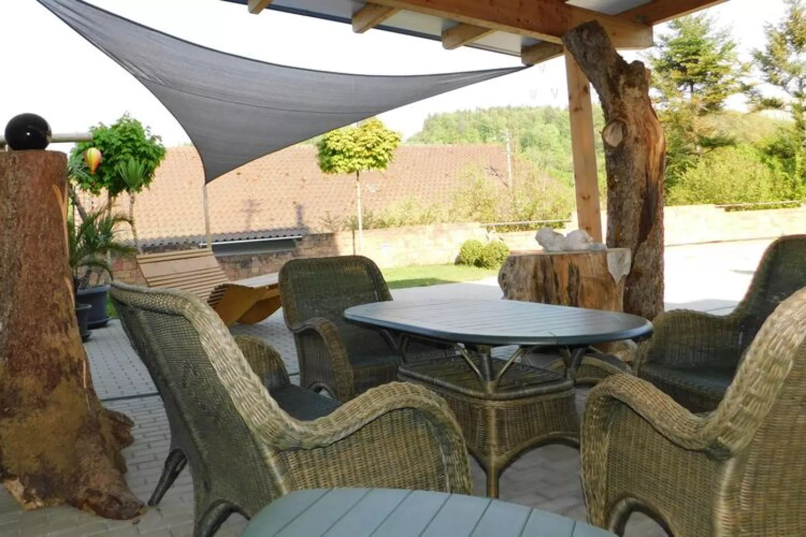 Trudis Fewo "Alte Schreinerei"-Terrace
