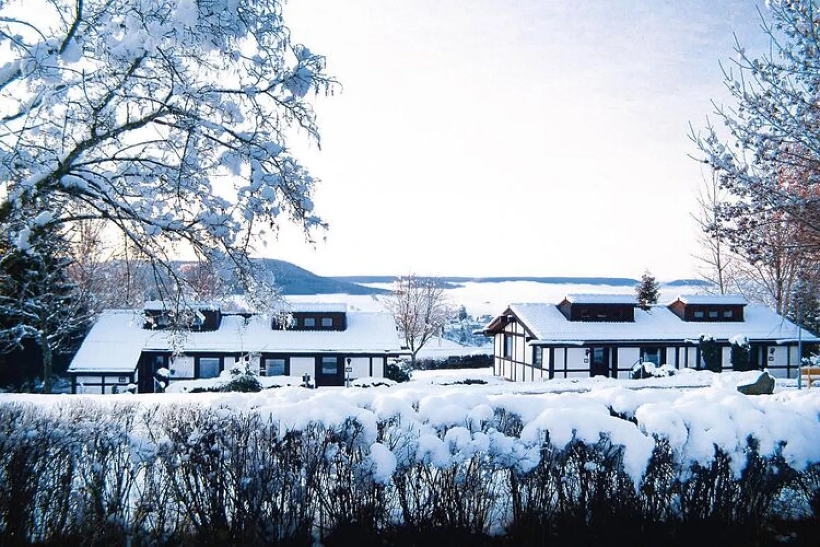 Feriendorf Öfingen - 68 qm Typ C Sioux-Exterior winter