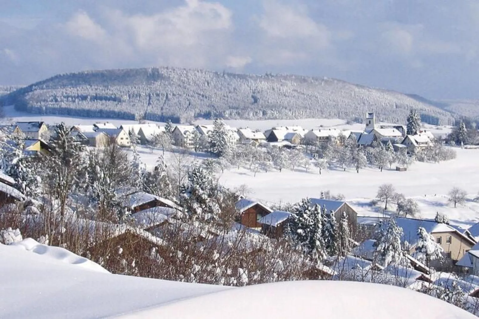 Feriendorf Öfingen - 68 qm Typ C Sioux-Exterior winter