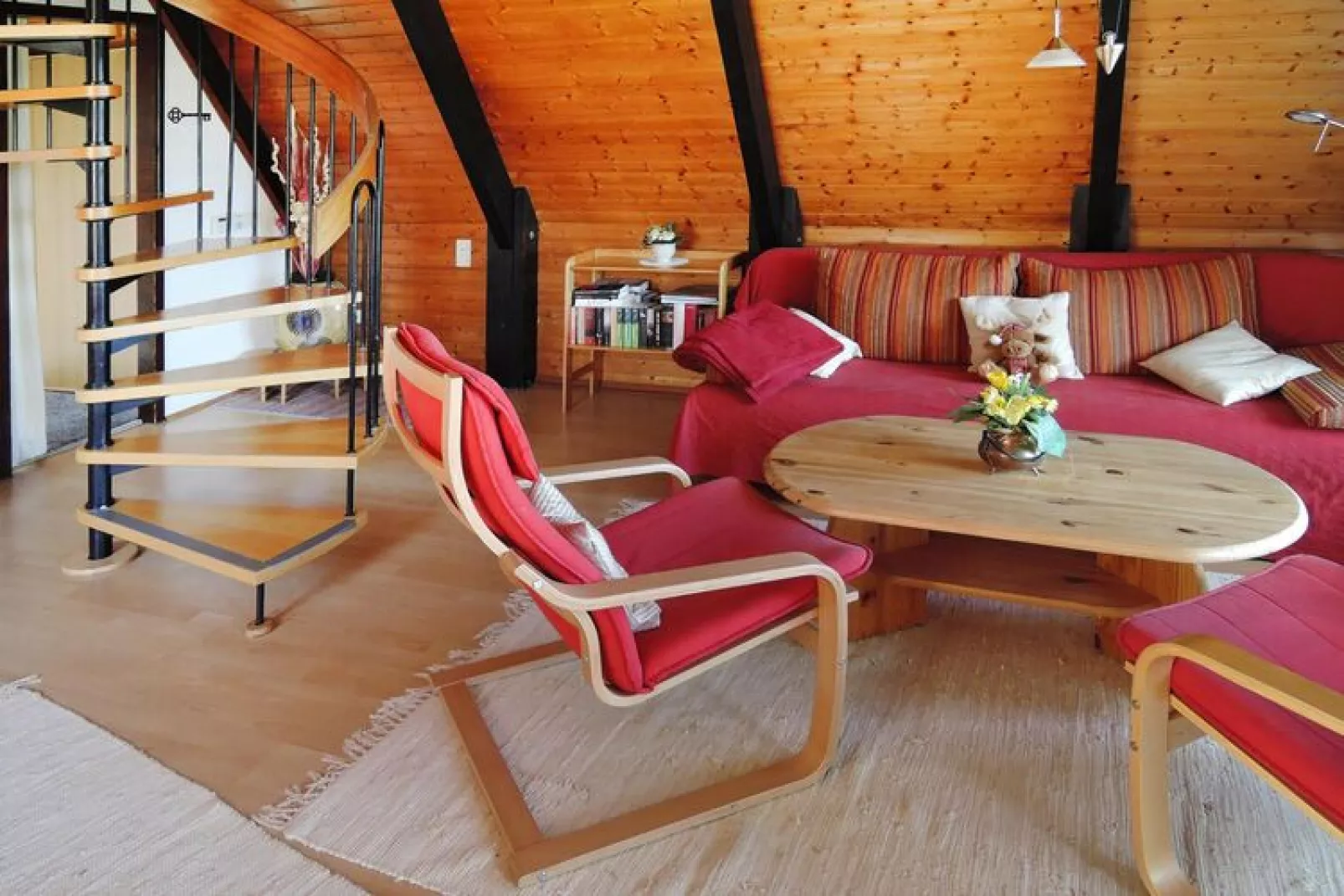 Nurdachhaus/ Typ 2 Winnetou 68 qm-Living room