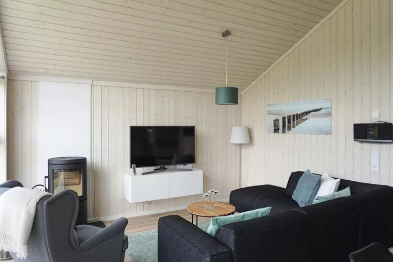 Sommerhus-nordlys 80 qm-Living room