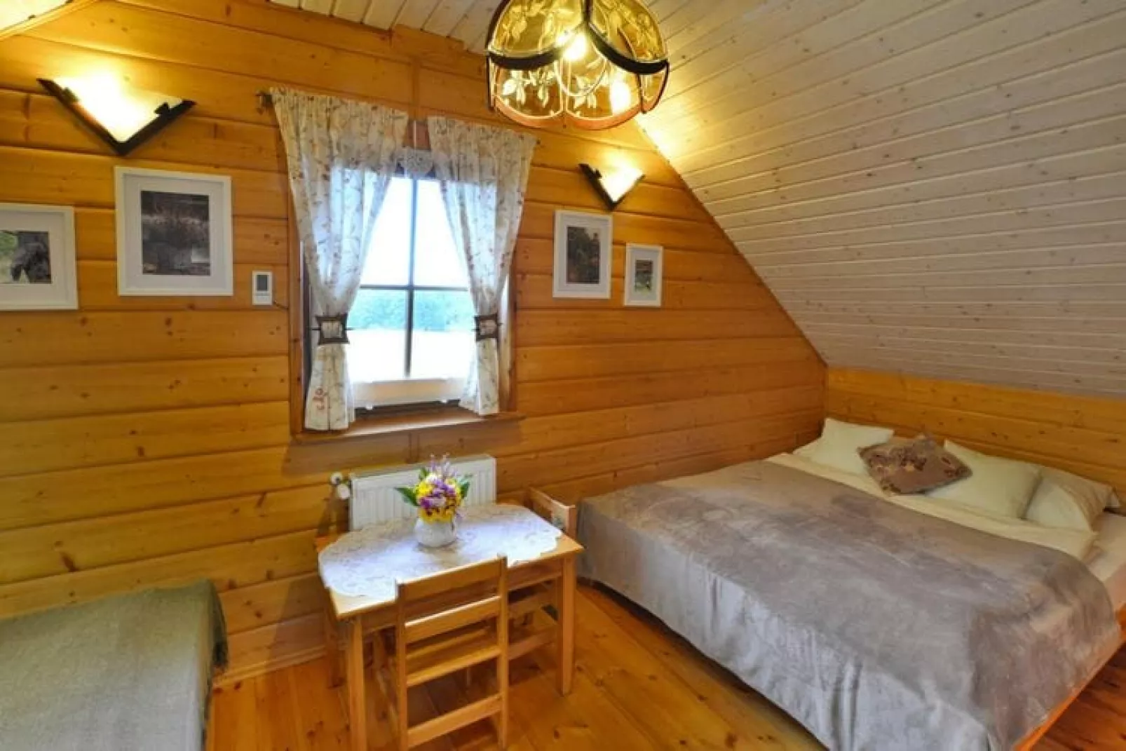 Dom wakacyjny nad jeziorem Oswino-Bedroom