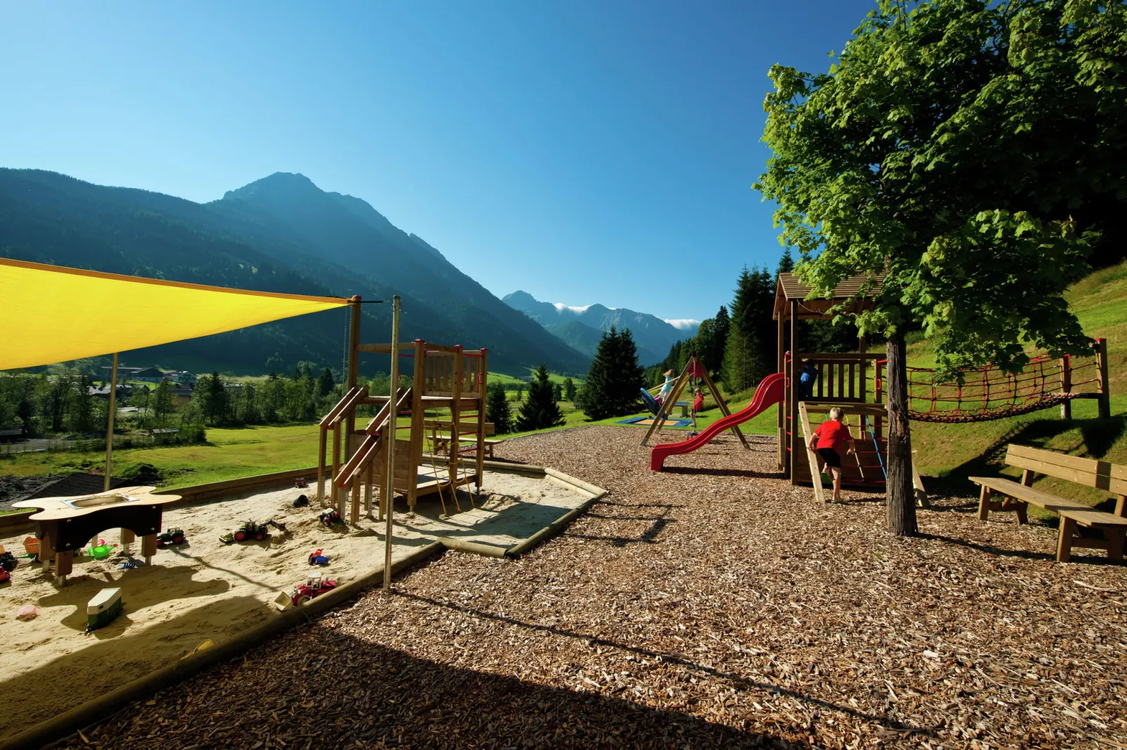 Appartement im Wellness-Aparthotel-Kleinarl-Gardens summer