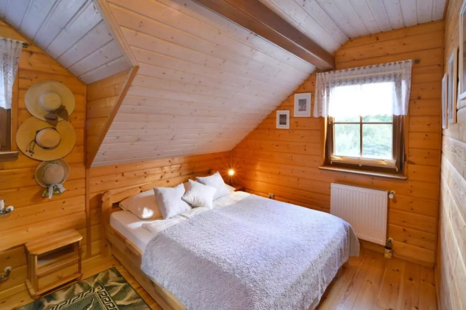 Dom wakacyjny nad jeziorem Oswino-Bedroom